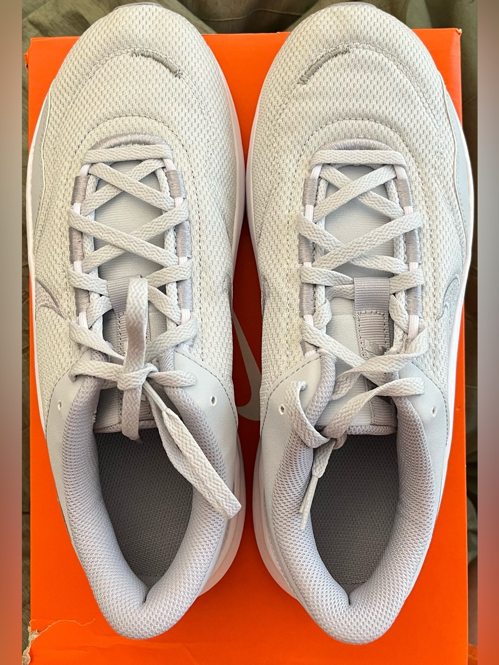 Nike Women's Legend Essential 3 Sneakers - Light Grey/White